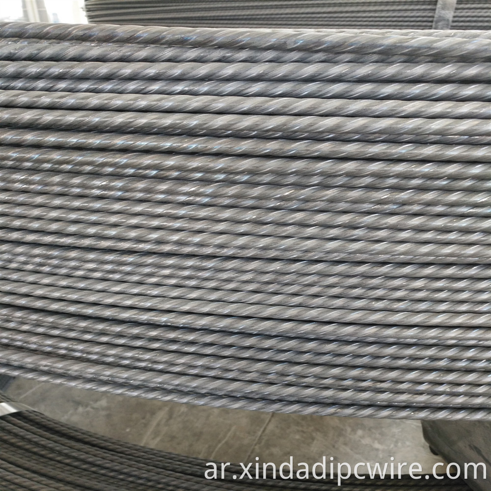 steel wire 9 mm spiral surface